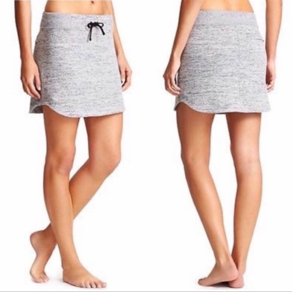 Athleta Downplay Skirt Heather Gray M